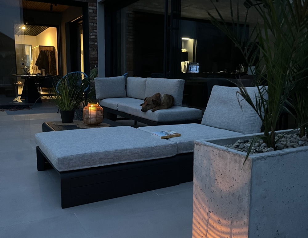 Taras domu premium – home staging i aranżacja, Poznań.
