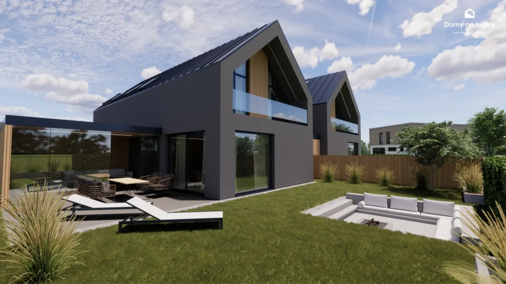 Dom dwulokalowy z prywatnym ogrodem – komfort podobny do domu wolnostojącego